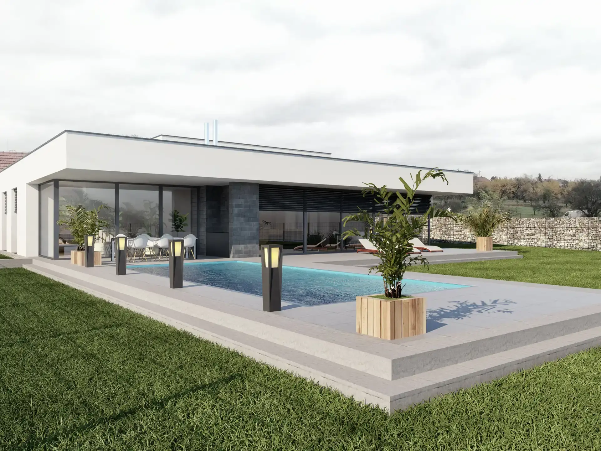 Projekt rodinného domu Želešice u Brna